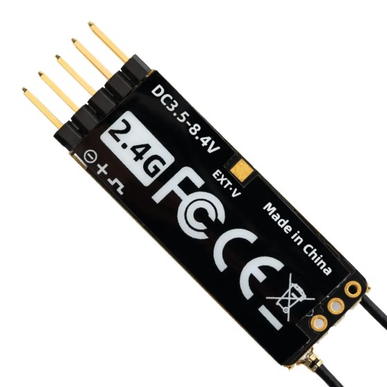 Wholesale RadioMaster ER6GV Slim ExpressLRS CRSF PWM Dual Antenna RC for Glider